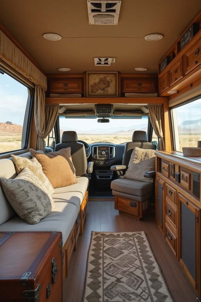 Nomadic Escape – A Map-Lovers’ Adventure Van