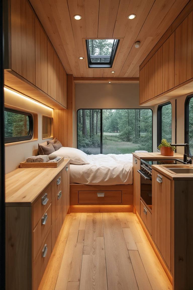 Tranquil Wellness Pod – A Camper Tailored for Rest and Renewal