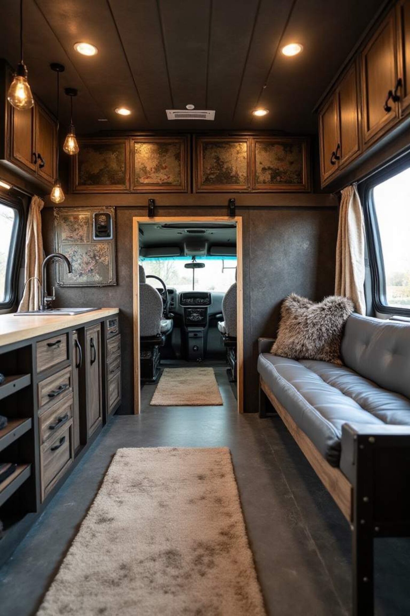 15+ Tiny Home-Inspired RV Living Rooms That Will Change Your Travel ...