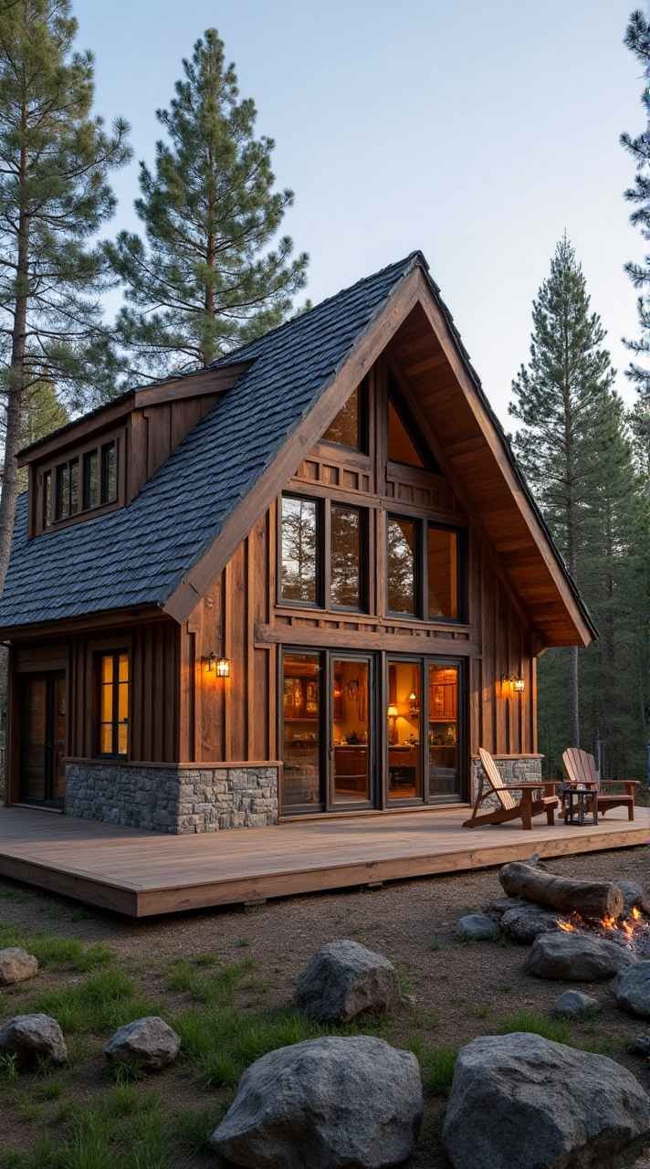 Alpine Chalet Modular Cabin: A Cozy Retreat in the Heart of Nature