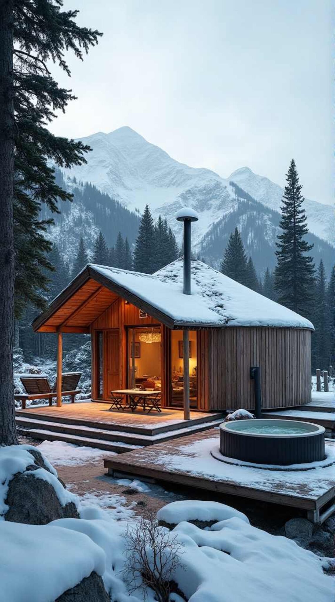 Picture of 15+ Off-Grid Yurts Cabin Homes Design Ideas you will want to copy!