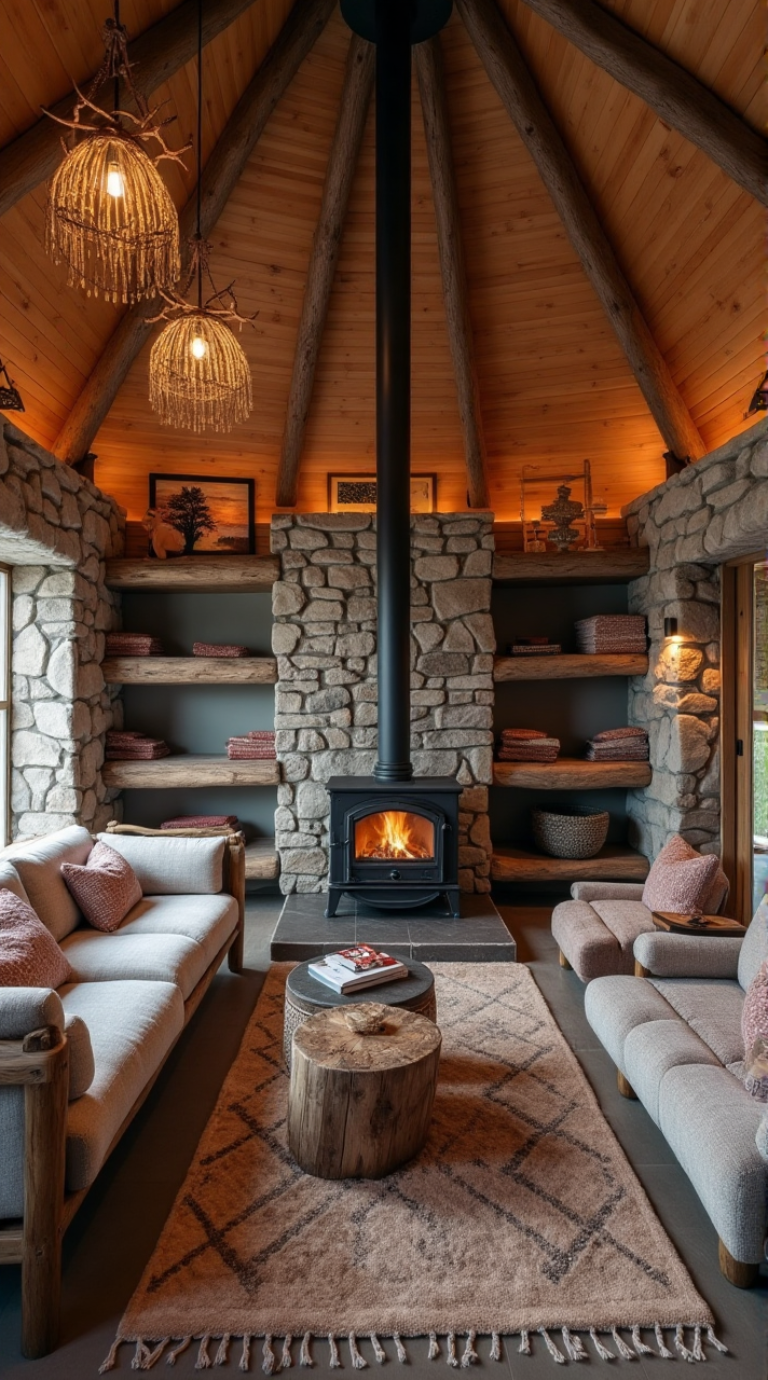 Photo inspiration: Fresh Look at 15 Off Grid Yurts Cabin Homes Design Ideas You Will