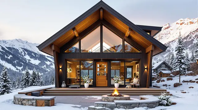 Summit Haven – Modern Alpine Retreat in the Mountains