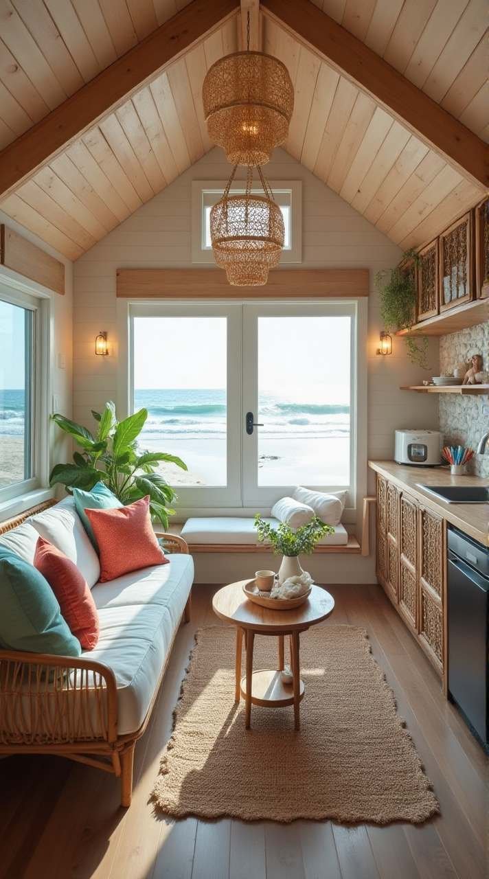 Beachside Tiny Home Interior