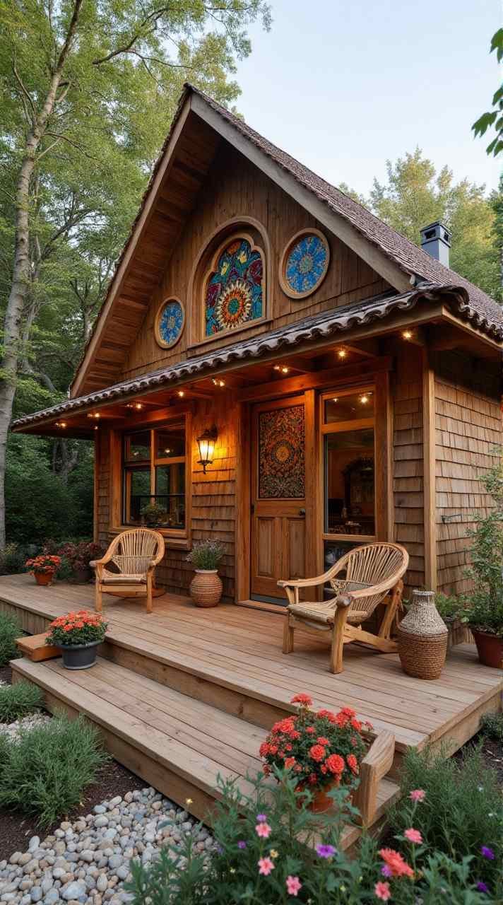 Bohemian Bliss: A Tiny House Sanctuary