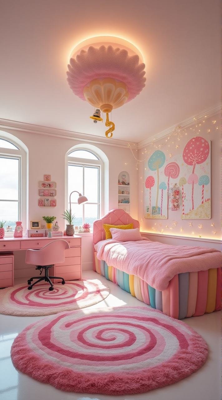 Sugar-Coated Retreat – Candyland Dream Room