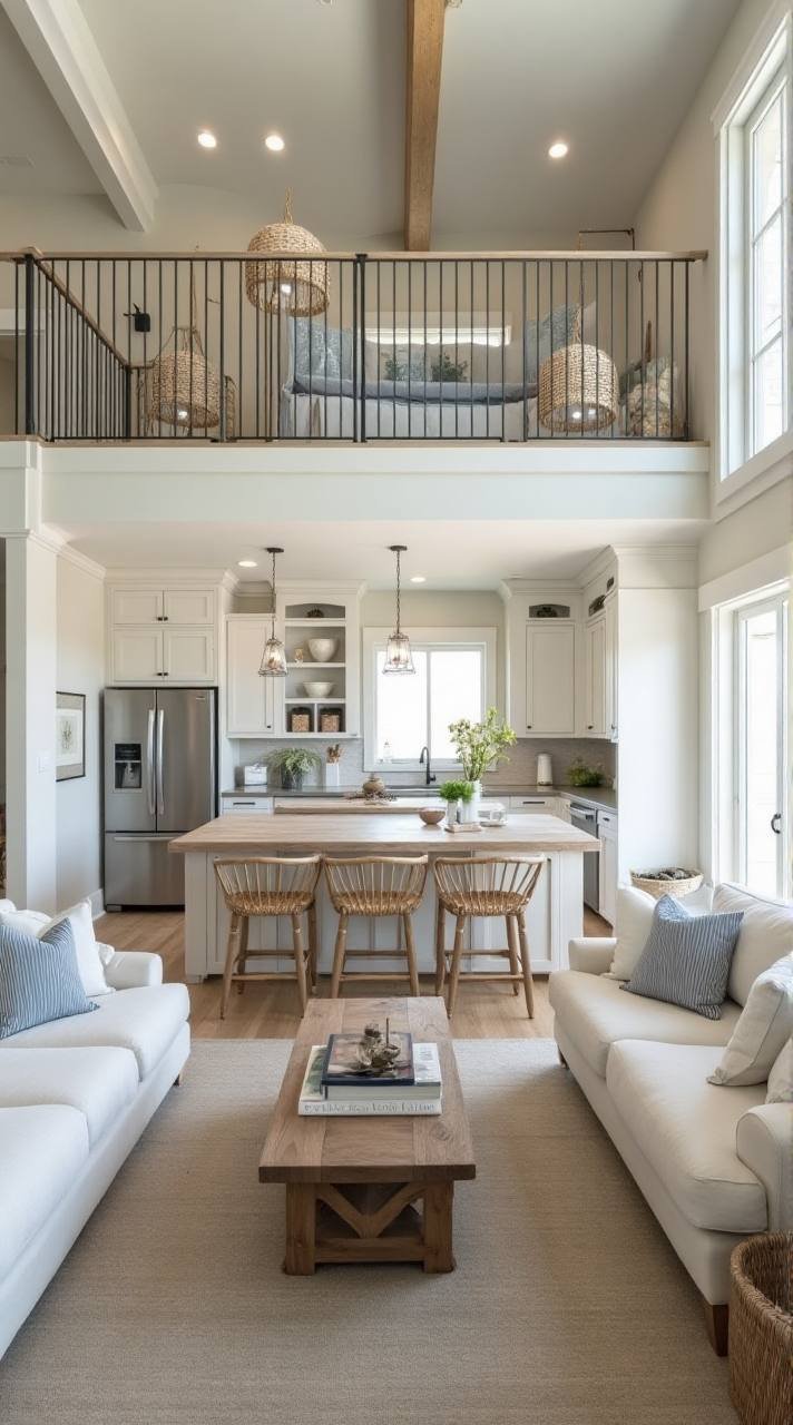 Coastal Chic Modular Beach House Interior