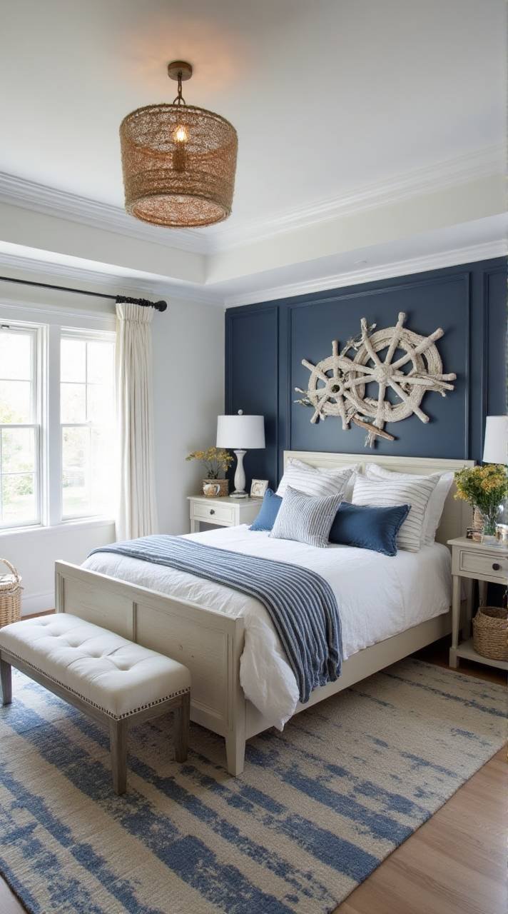 Nautical Serenity – A Coastal Retreat Bedroom