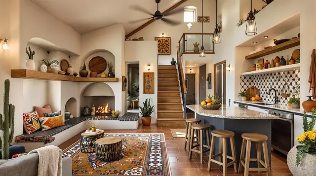 Desert Oasis – Southwestern Modern Tiny House Interior