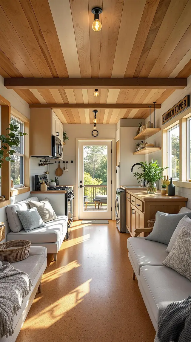 Eco-Friendly Tiny House Interior