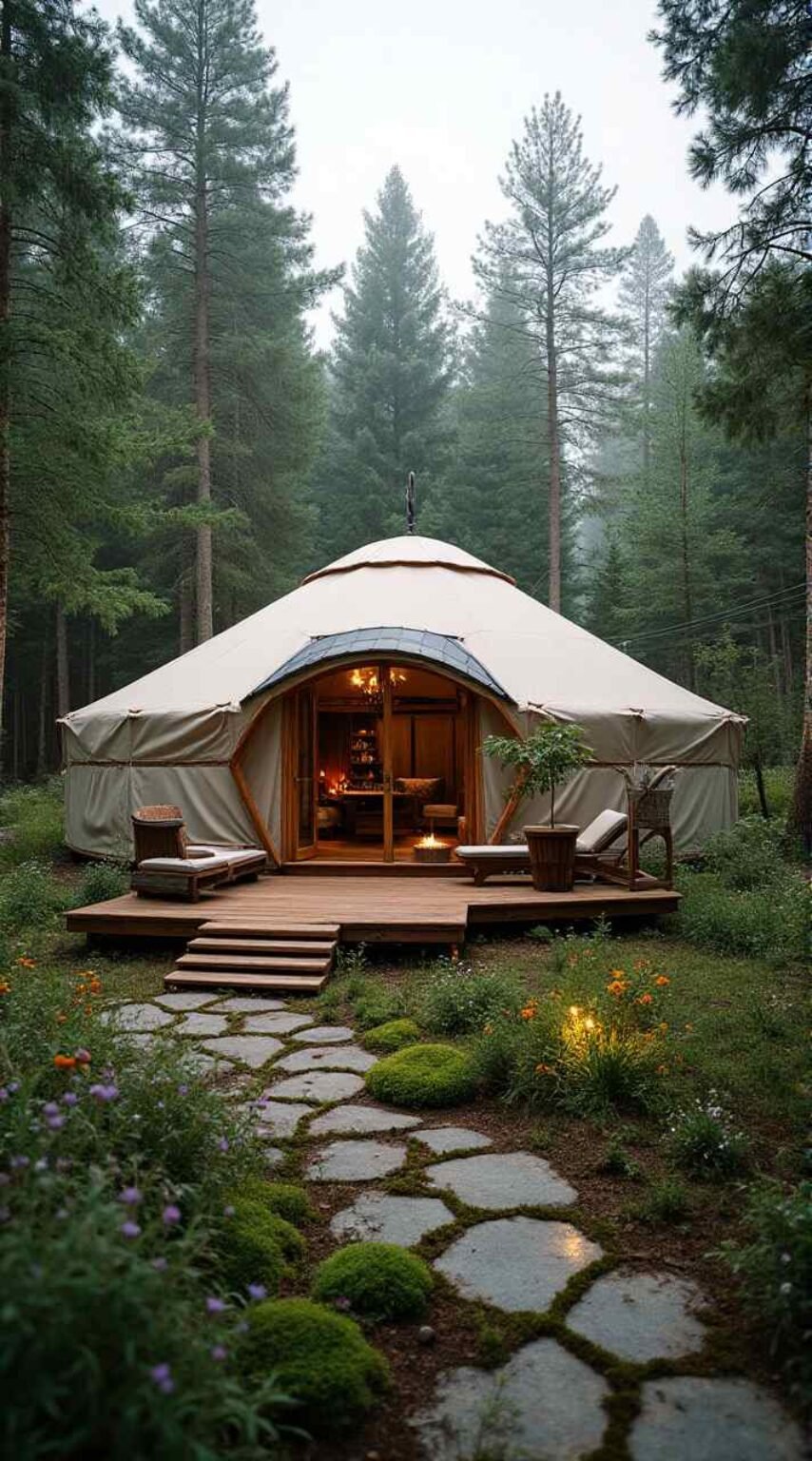 15+ Off-Grid Yurts Cabin Homes Design Ideas you will want to copy!
