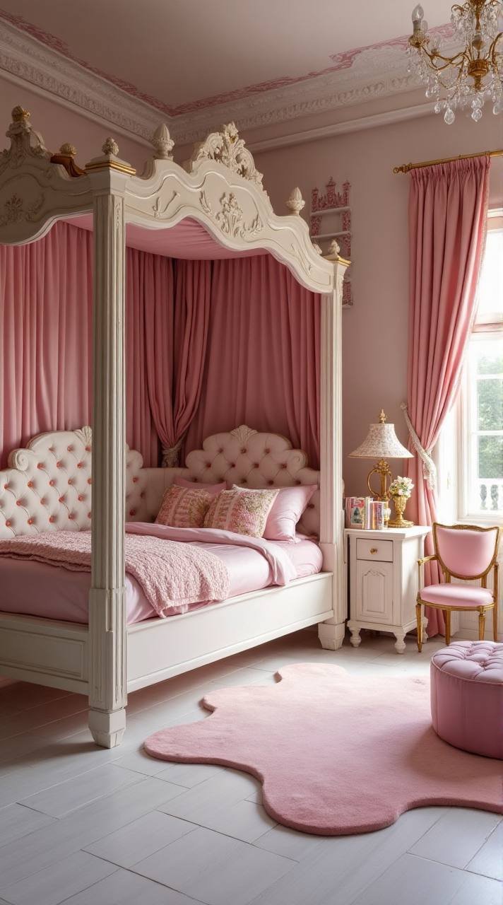 Blush Elegance Chamber – Fairytale Princess Palace