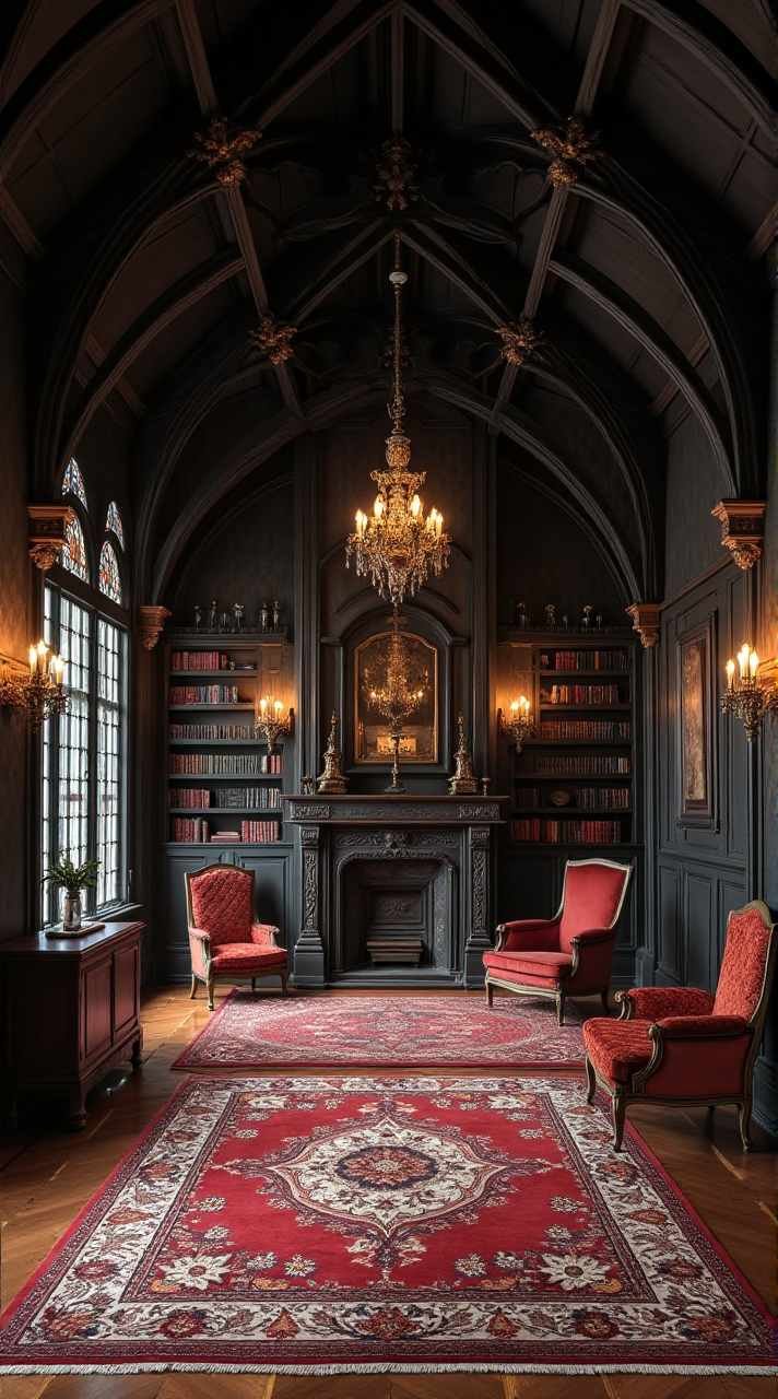 Gothic Revival Floating Sanctuary Interior