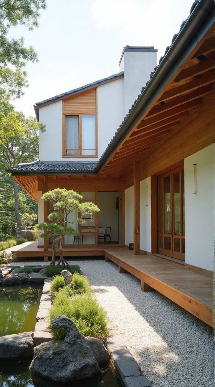 Japanese Zen Retreat - Serenity in Simplicity