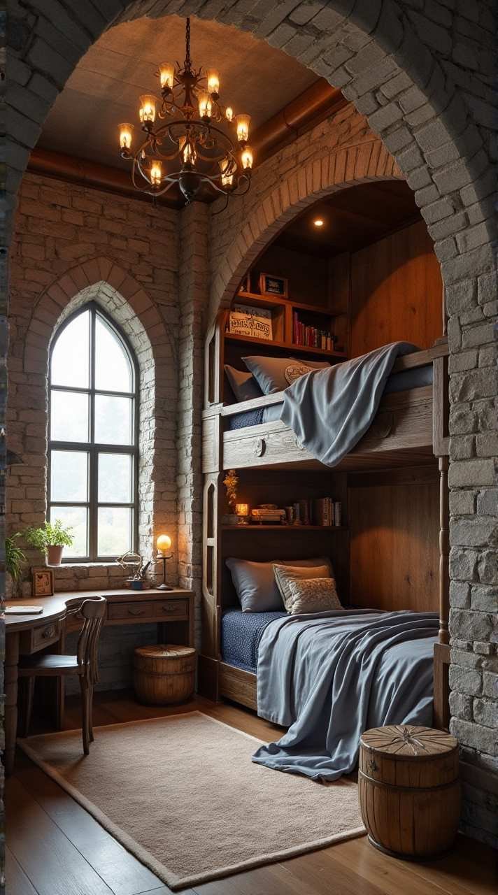 Rustic Stone Sanctuary – Medieval Knight’s Fortress