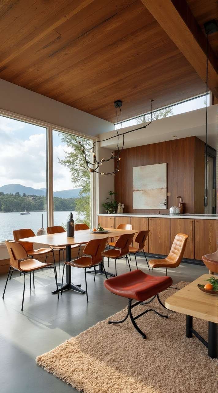Mid-Century Modern Floating Haven Interior
