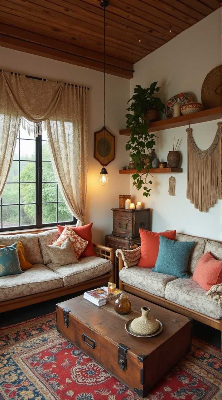 Modern Bohemian Modular Escape Interior
