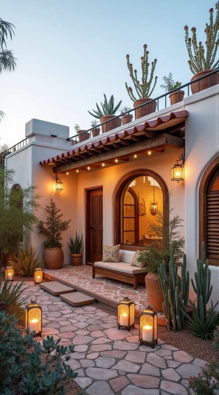 Modern Bohemian Modular Escape: A Desert-Inspired Sanctuary
