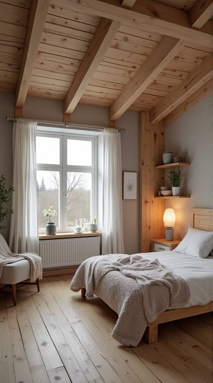 Scandinavian Hygge Modular Cottage Interior
