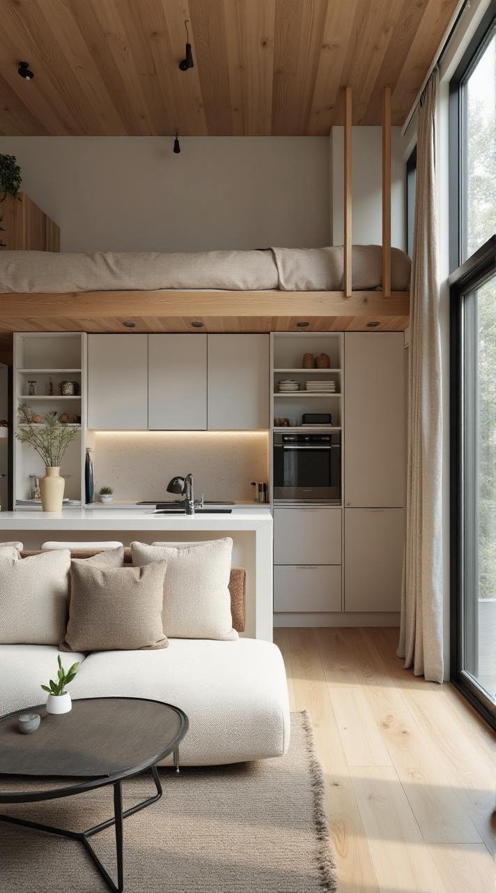 Scandinavian-Inspired Eco-Living Modular Home Interior
