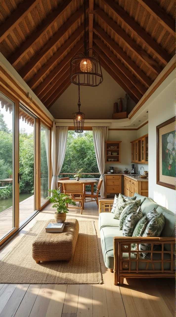 Tropical Paradise Modular Villa interior