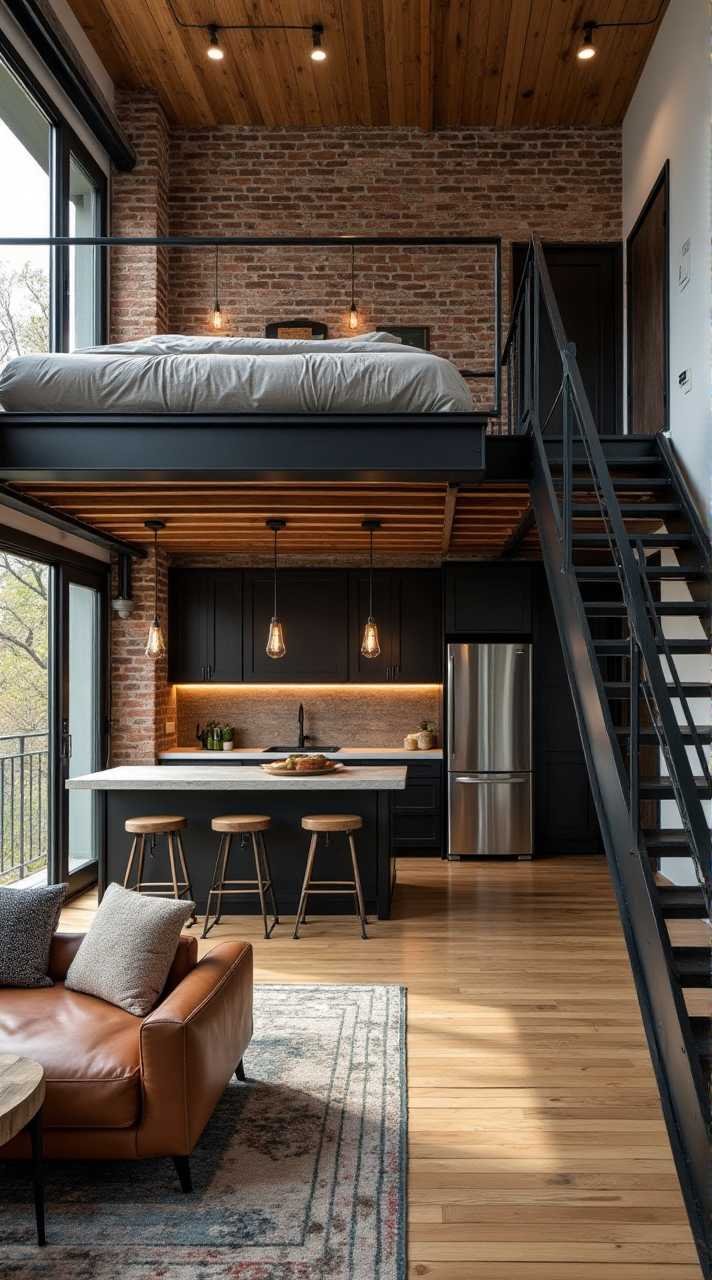 Urban Loft Modular Home Interior