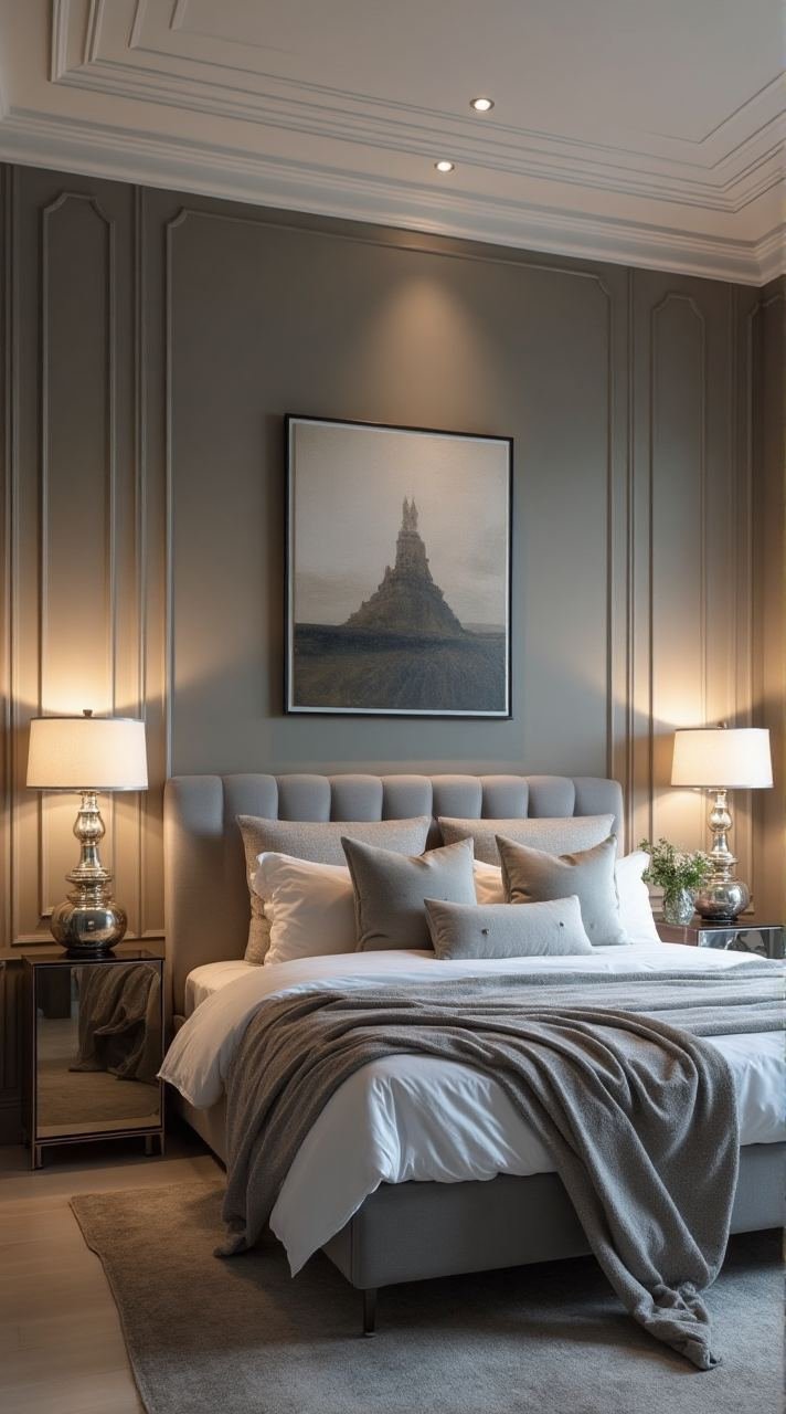 Urban Luxe Bedroom – A Sophisticated Contemporary Retreat