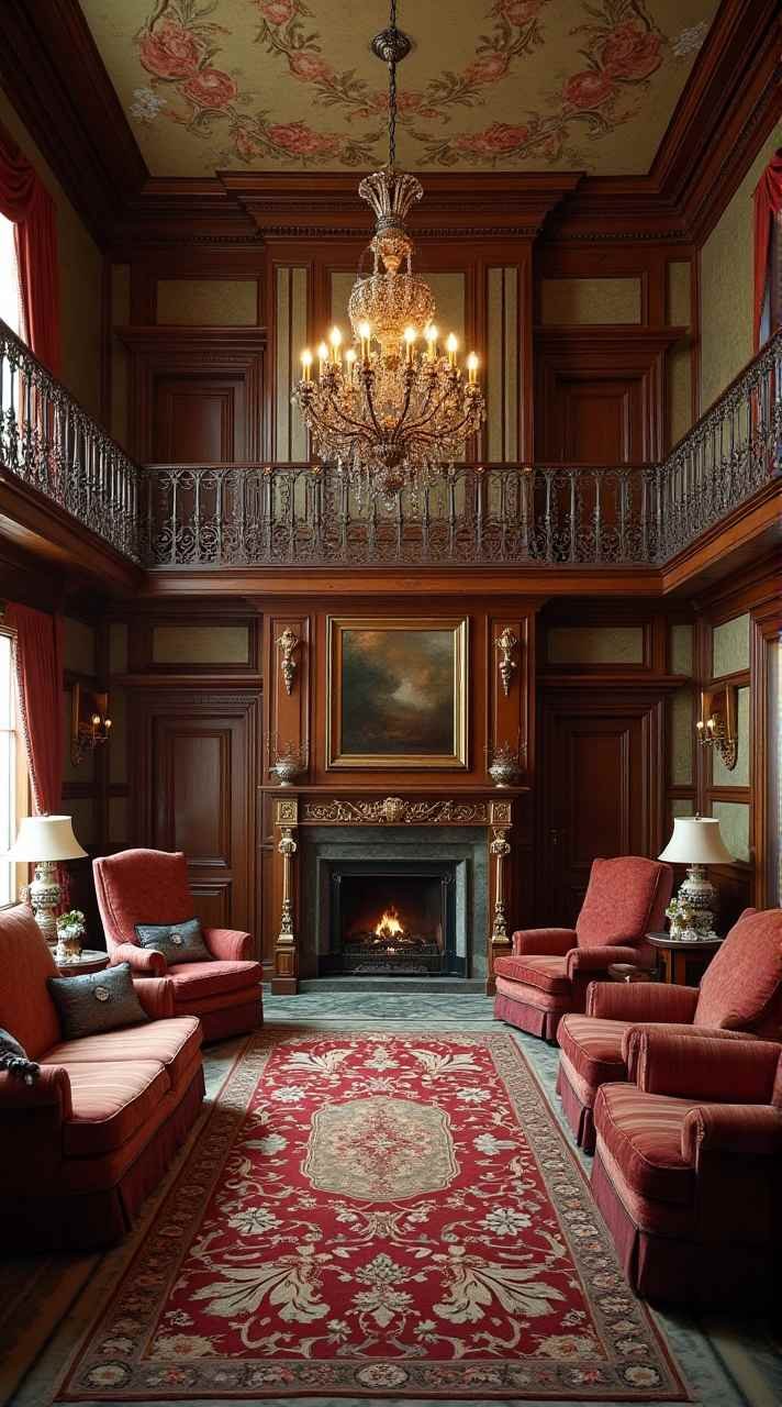 Victorian Elegance - Ornate and Timeless Interior
