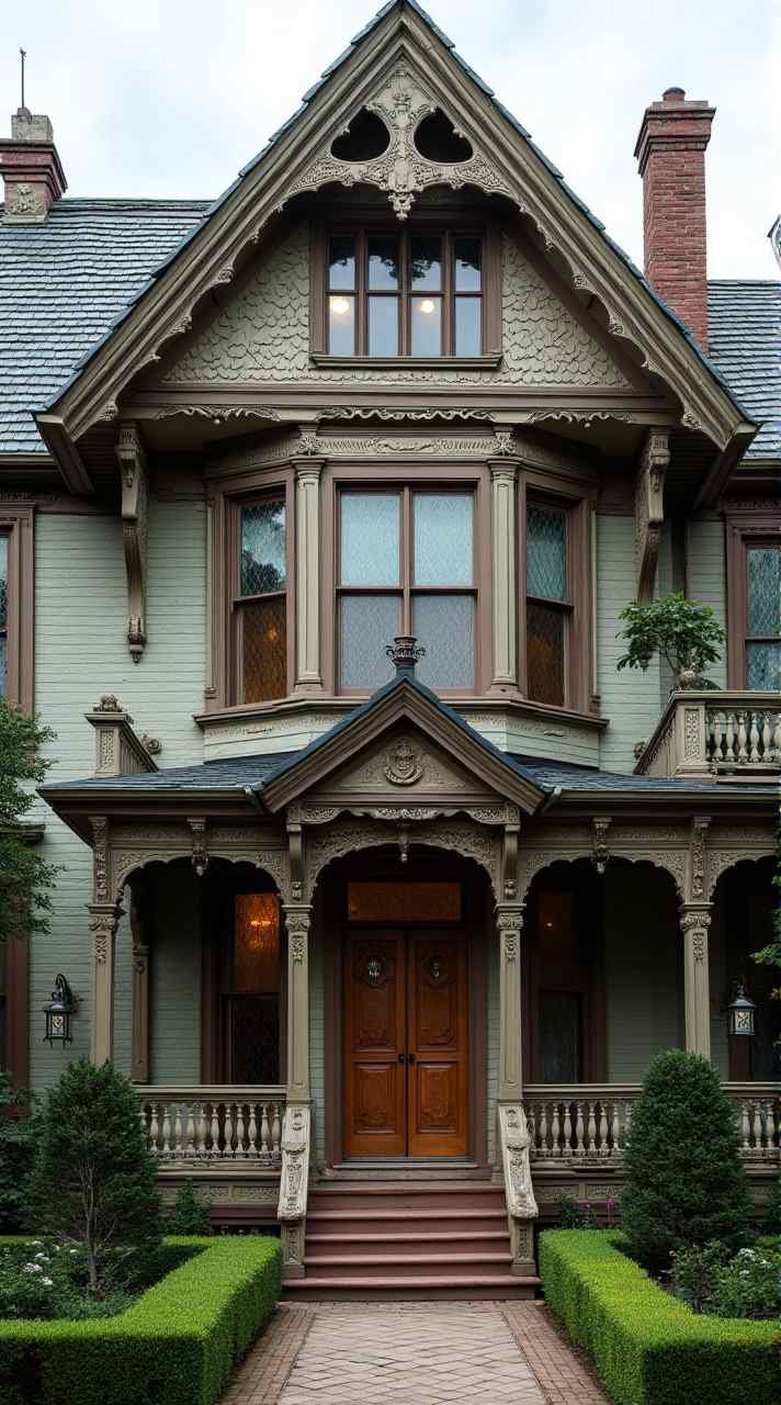 Victorian Elegance - A Timeless Masterpiece of Ornate Design