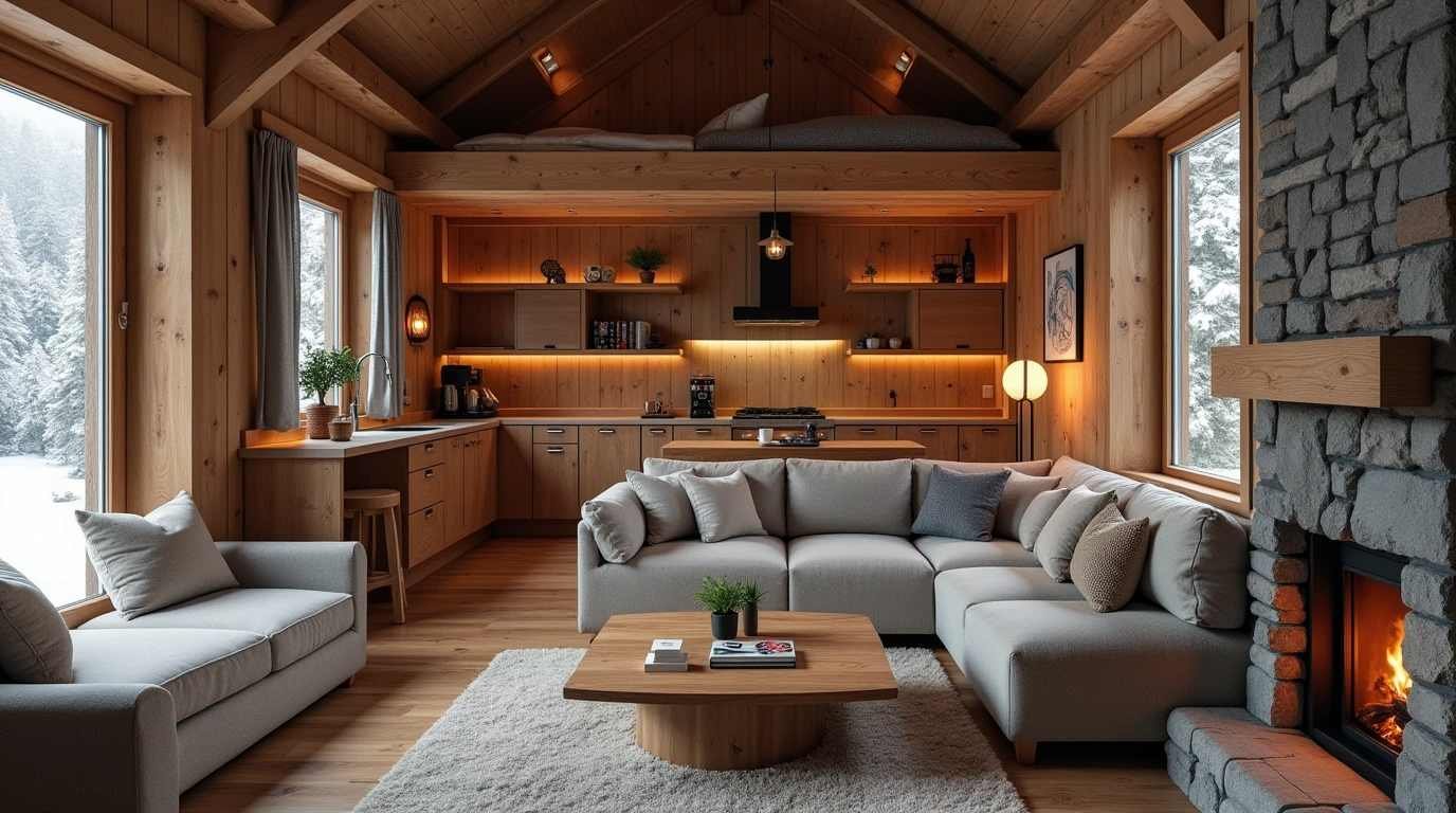 Alpine Lodge Retreat interior