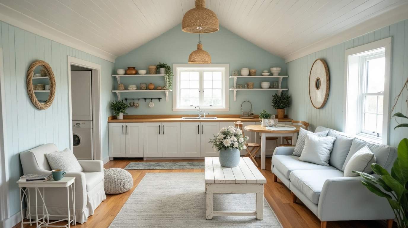 Coastal Cottage Escape interior