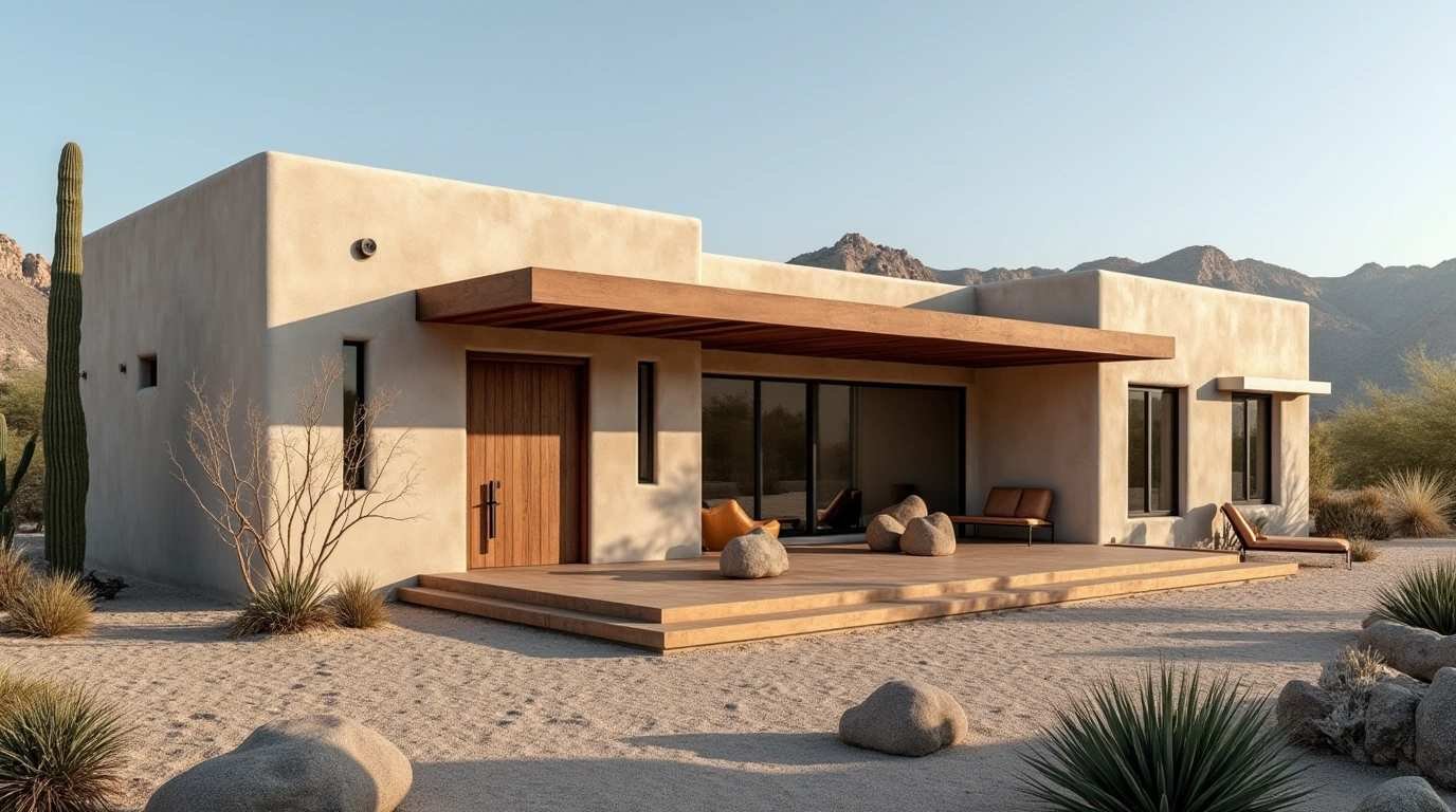 Desert Oasis Retreat: Modern Comfort Meets Natural Beauty