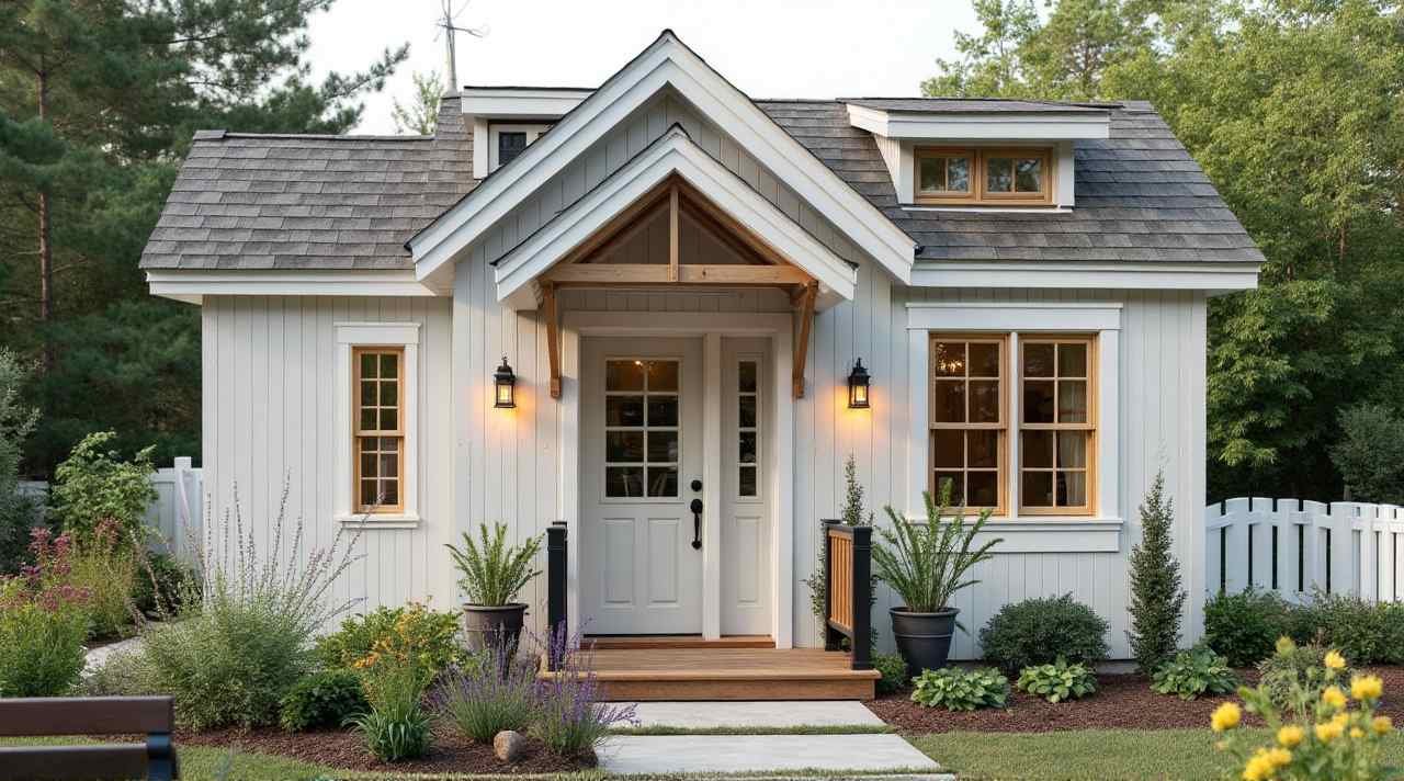 Farmhouse Luxe Tiny Home – Rustic Charm Meets Elegance