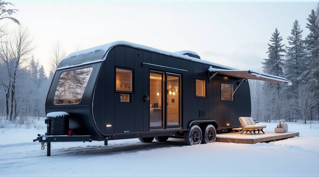 Modern Nomad – Minimalist Winter Living RV