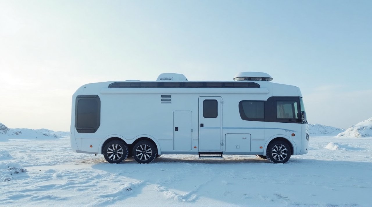 Nomadic Glacier – Arctic-Inspired High-Tech RV