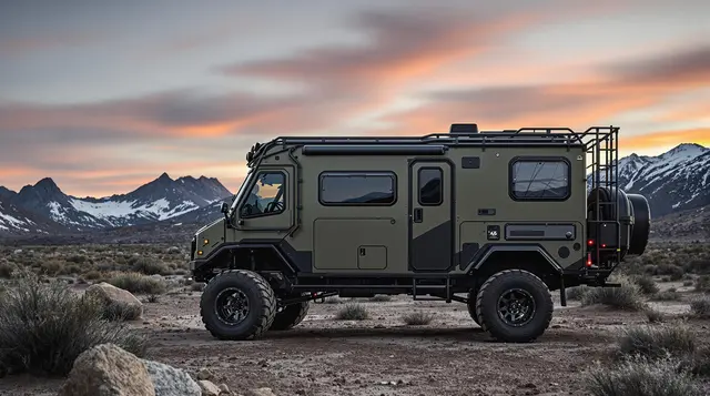 All-Terrain Expedition Rig – Rugged Power Meets Refined Comfort