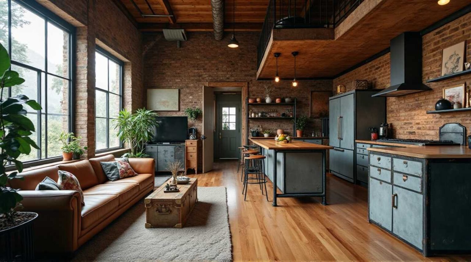 Smart Homes With Industrial Style photo