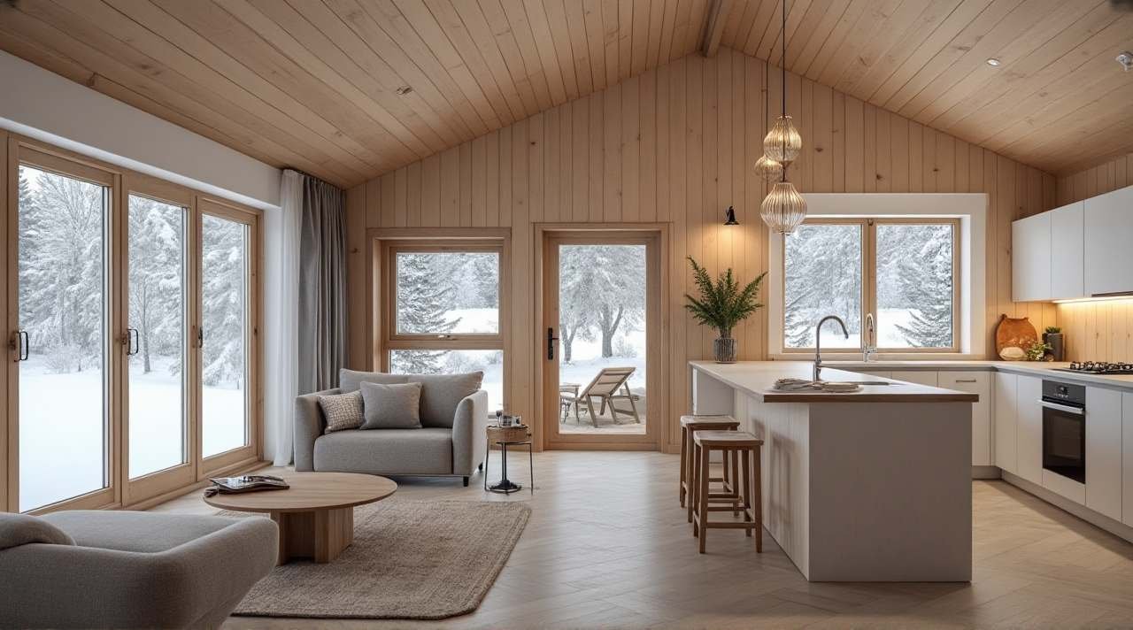 Scandinavian Retreat – The Cozy Nordic Cabin interior