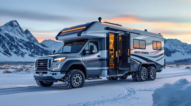 Arctic Pioneer – Cold-Weather Luxury Meets Rugged Adventure