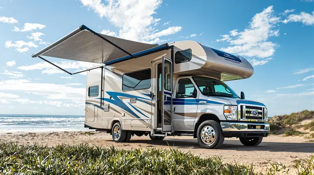 Coastal Voyager – A Beachfront Escape on Wheels