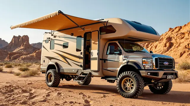 Desert Roamer – Sand-Toned Luxury Meets Off-Road Grit