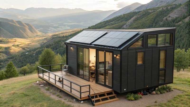 Sleek, Mobile, and Off-Grid – The Ultimate Tiny Home for the Modern Nomad