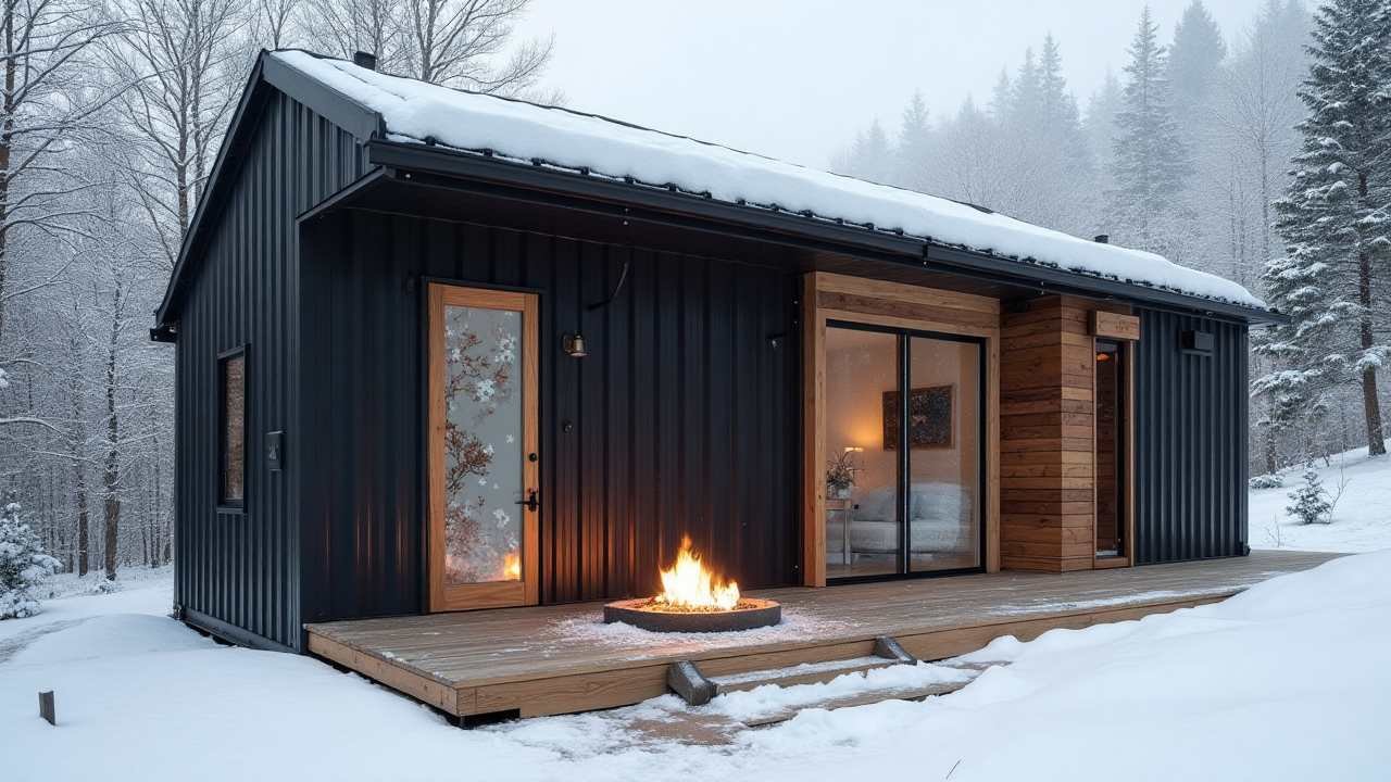 Alpine Chalet in a Box: Modern Mountain Retreat