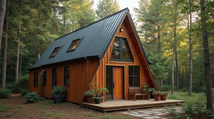 Emberwood A-Frame – A Cozy, Rustic Retreat in the Heart of Nature