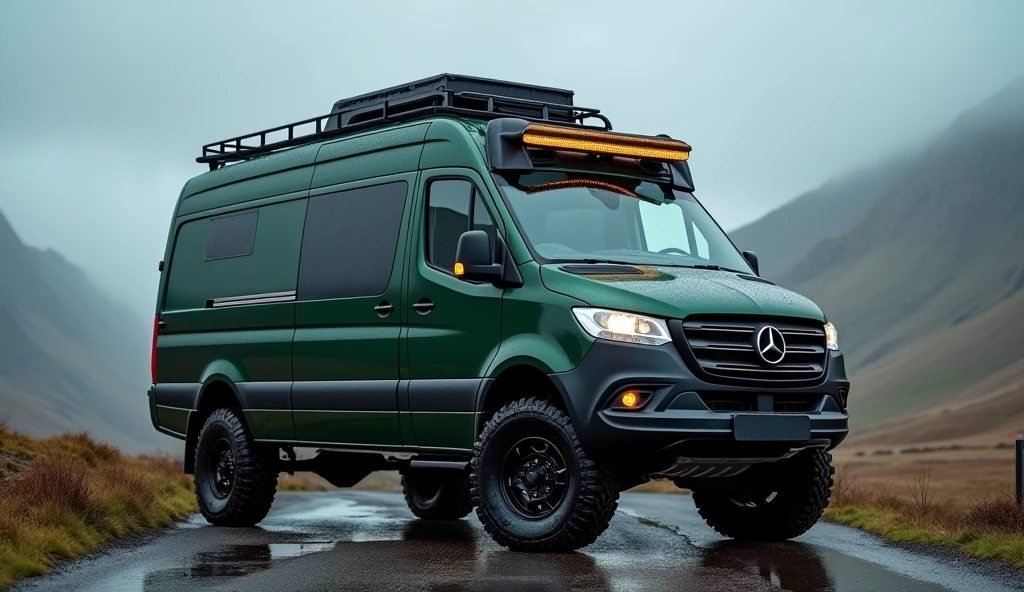 Highland Stormchaser – Weatherproof Expedition Van for Rugged Highlands