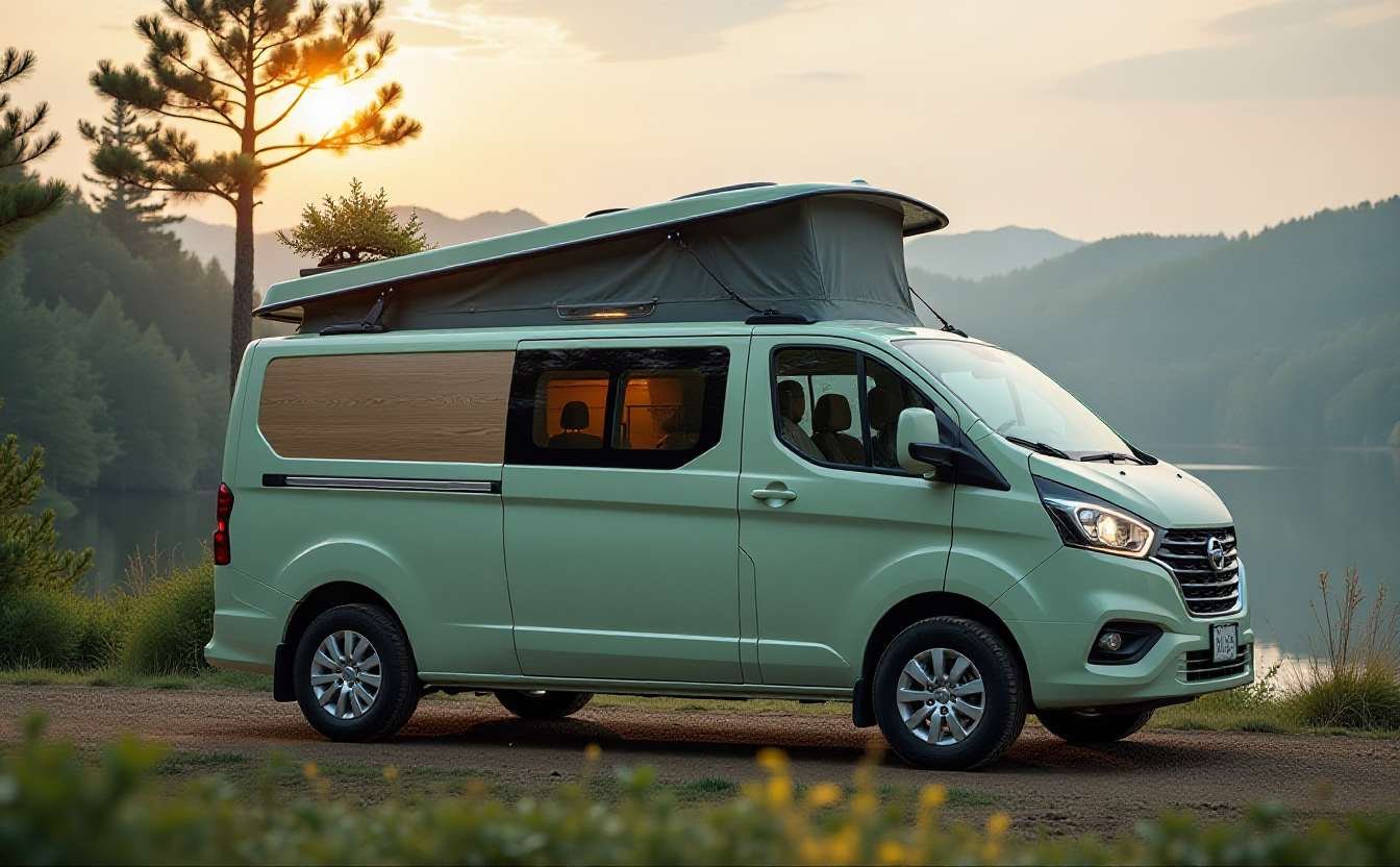 Meadow Mist Cabin – Sage-Toned Camper with a Scandinavian Soul