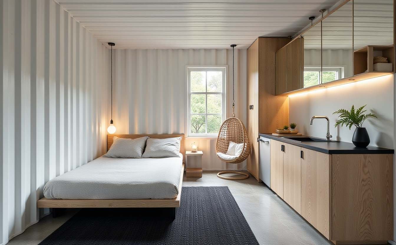 Minimalist Zen Escape interior