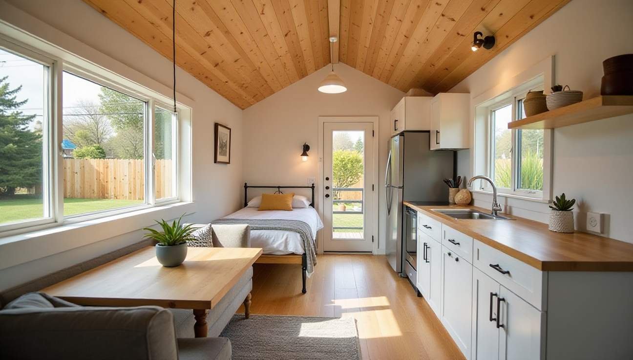 Modern Cottage ADU - Small Yet Stylish Backyard Rental ADU interior