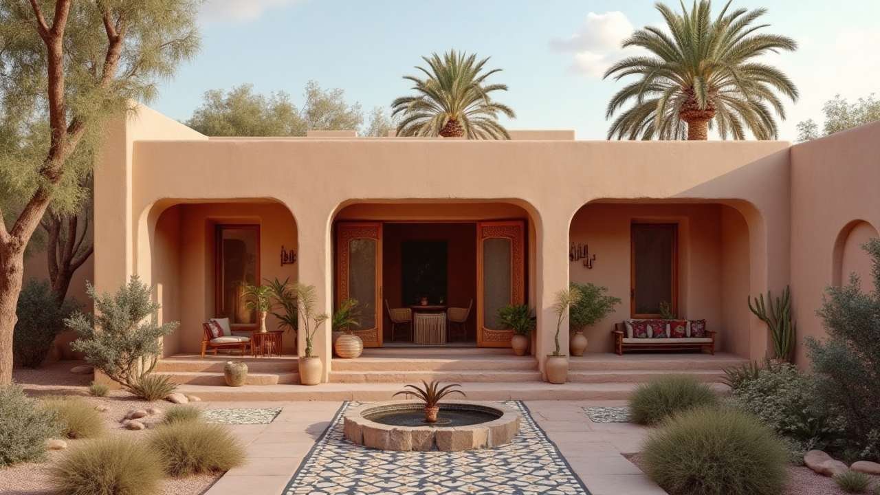Desert Jewel – A Moroccan Riad-Style Tiny Retreat with Soulful Design and Courtyard Charm