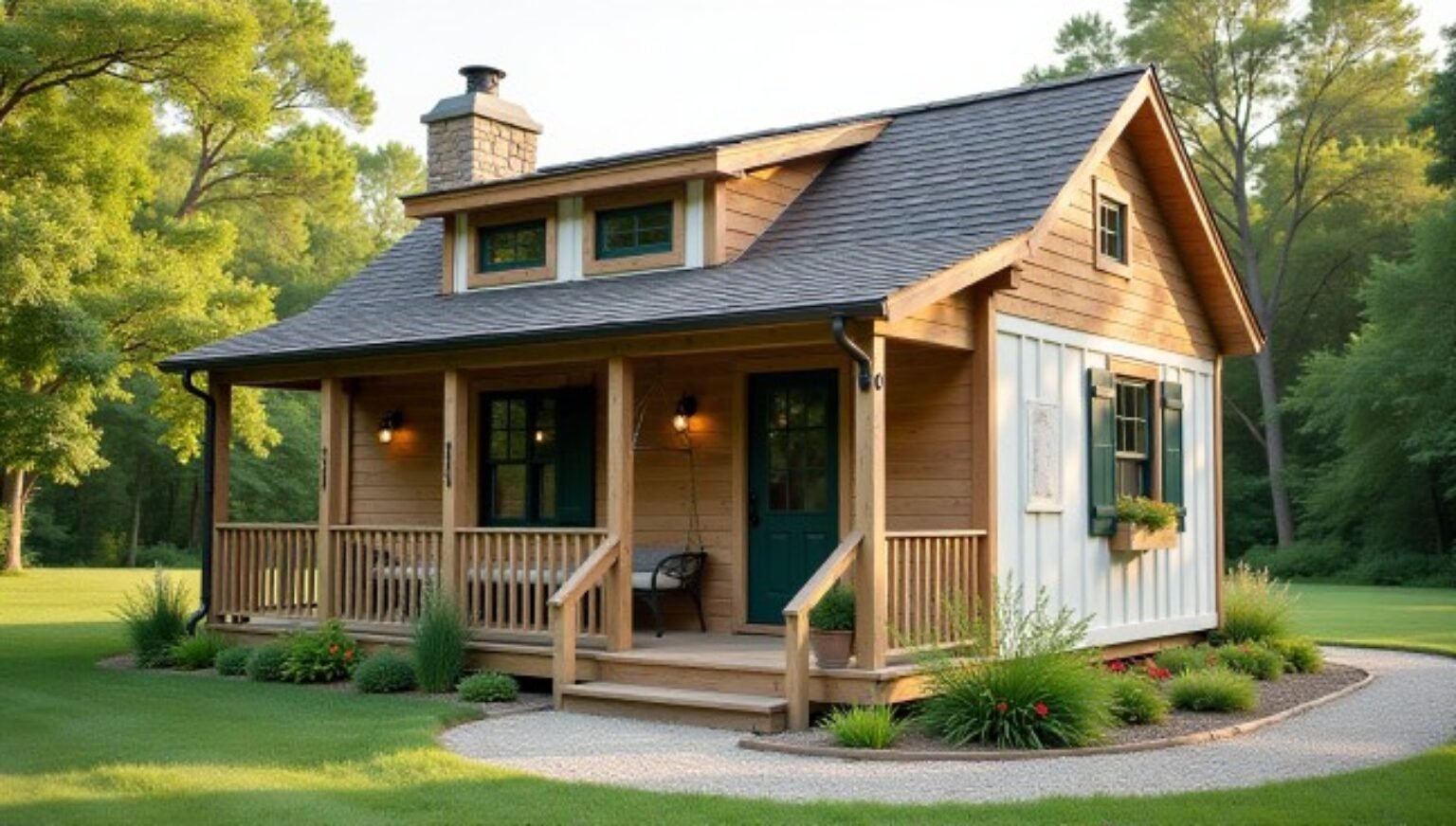 Modern Farmhouse Tiny Homes: 15 Cozy Spaces with Shiplap Walls, Farm ...